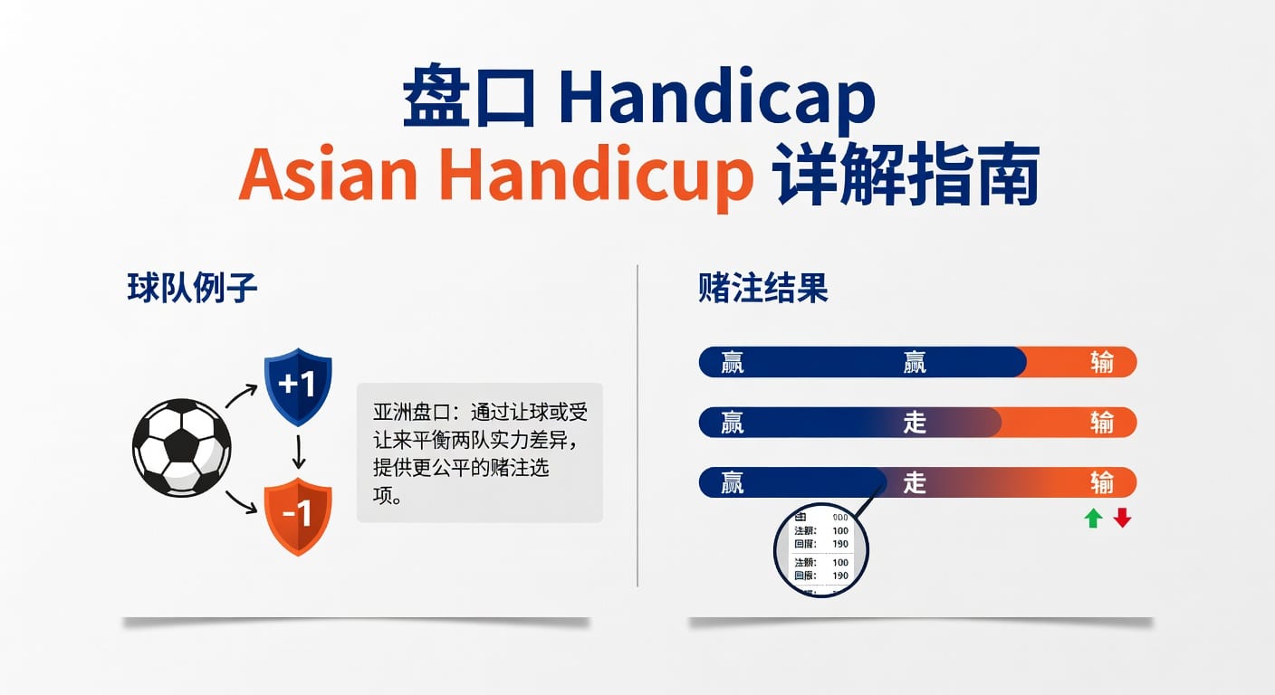 盘口 handicap 全面解读：定义、变化、判断方法