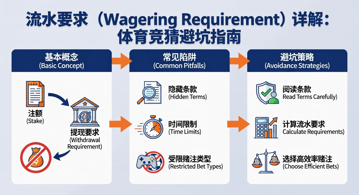 流水要求 sports wagering requirement 解析与实战指南