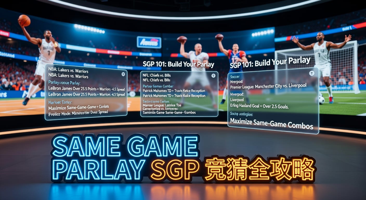 same game parlay SGP实战指南：玩法、拆解与风控